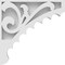 Ekena Millwork Genova Architectural Grade PVC Corbel, 1 7/8"W X 10"D X 10"H CORP01X10X10GE - alternate 3